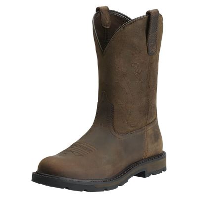 Ariat Groundbreaker Kahverengi Iş Ayakkabıları Erkek (42968-129)